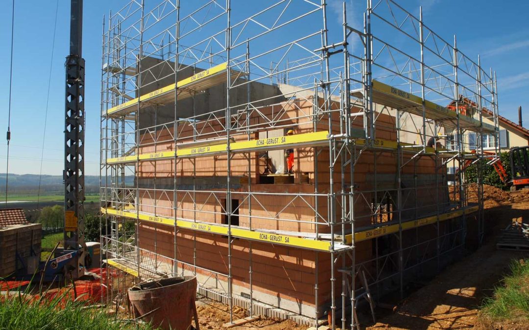 Treycovagne, construction villa